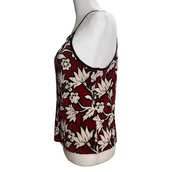 NWT Topshop Floral Hawaiian‎ Halter Crop Tank 8 Medium - Picture 3 of 6